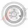 PEUGE 4246J5 Brake Disc